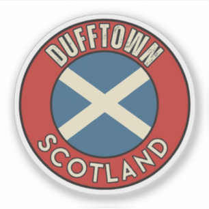 Sticker Dufftown, Écosse