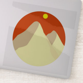 Sticker Dunes De Sable En Été