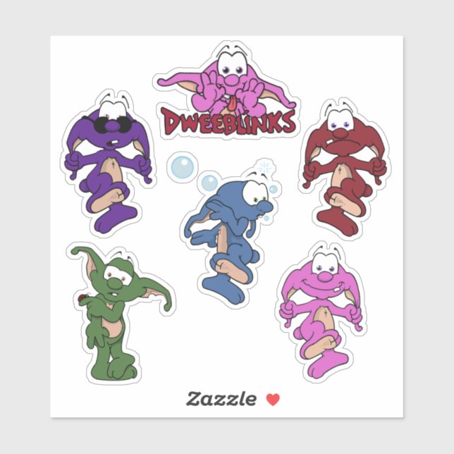 Sticker Dweeblinks (Feuille)