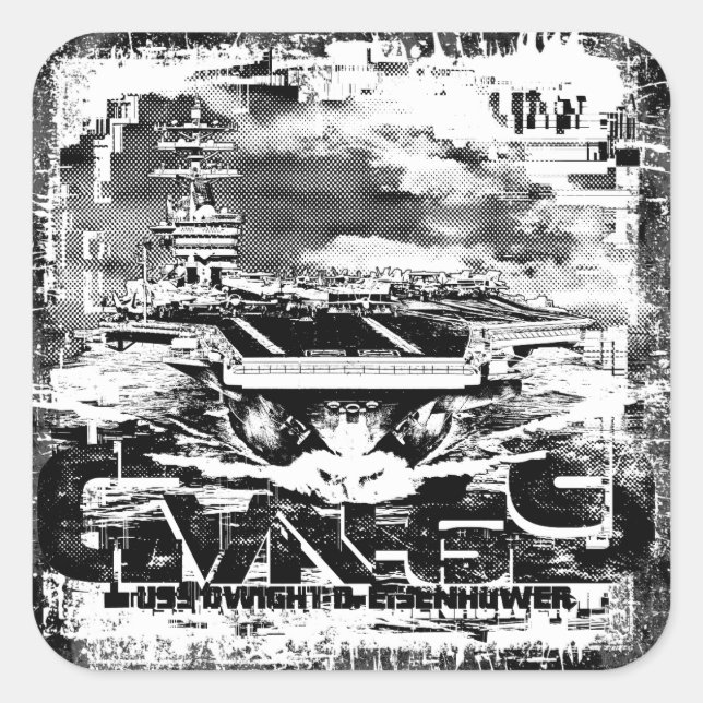 Sticker Dwight D. Eisenhower (Devant)