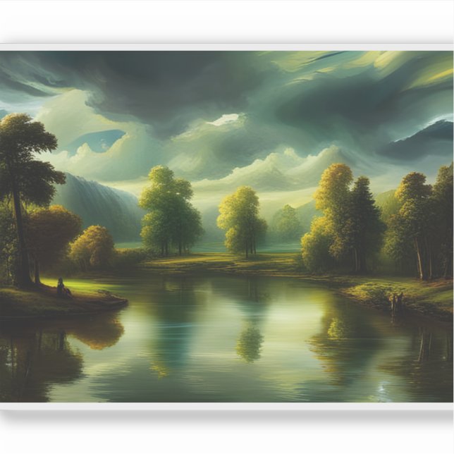 Sticker E.J. Gold Ethereal Dawn in the Countryside Vinyl (Devant)