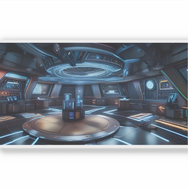 Sticker E.J. Gold Mother Ship 6 Vinyl (Devant)