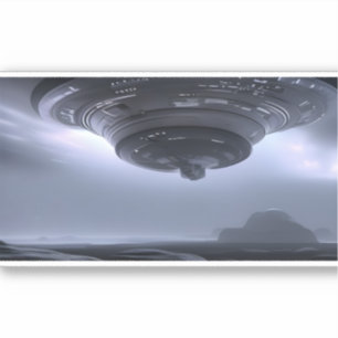 Sticker E.J. Gold Mother Ship Vinyl