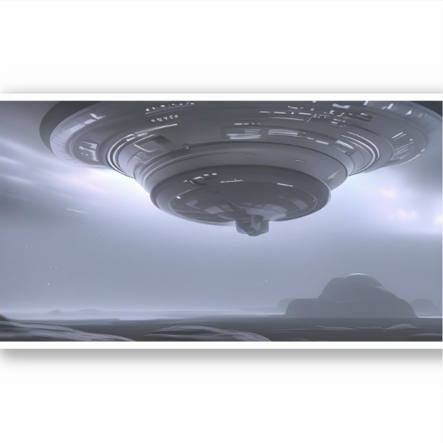 Sticker E.J. Gold Mother Ship Vinyl (Devant)