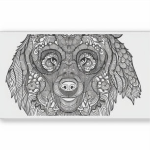 Sticker E.J. Porte Or Visage Vinyle amovible