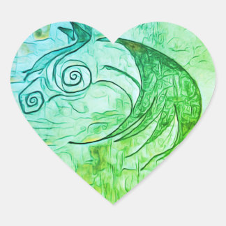 Sticker Earth and Sky Horse