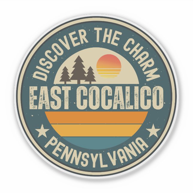 Sticker East Cocalico, Pennsylvanie (Devant)