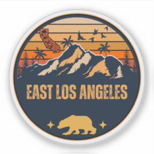 Sticker East Los Angeles, Californie