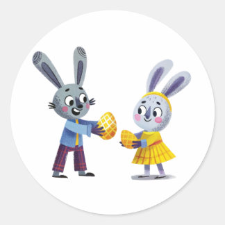 Sticker Easter Bunny Exchange