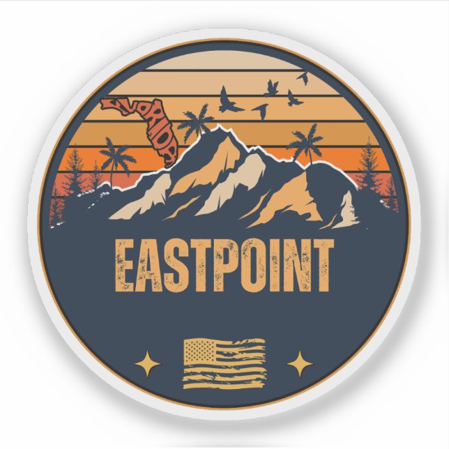 Sticker Eastpoint, Floride  (Devant)