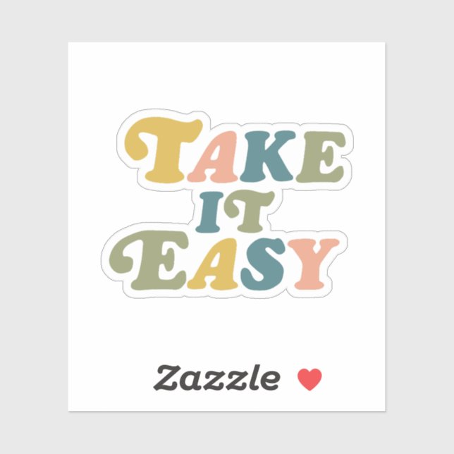 Sticker Easy Cute (Feuille)