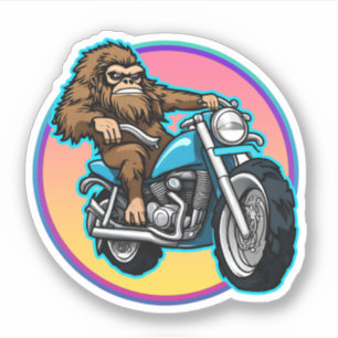 Sticker Easy Rider Motorcycle Daddy Sasquatch