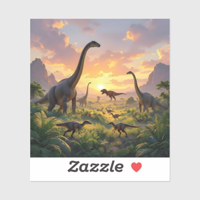 Sticker Échos du monde antique - Vinyle carré (Feuille)