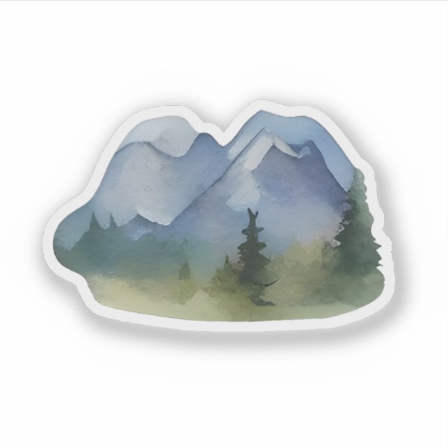 Sticker Échos sous les pics (Devant)