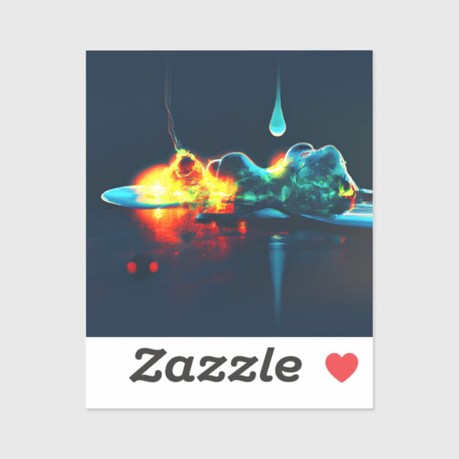 Sticker Éclairage Liquide (Feuille)