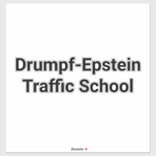 Sticker École de conduite Drumpf-Epstein Hankamer Artjunkh