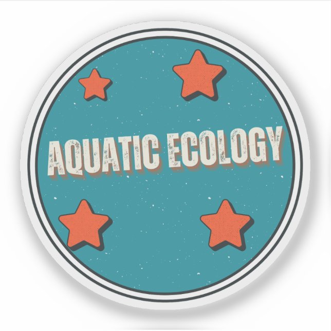 Sticker Écologie aquatique (Devant)