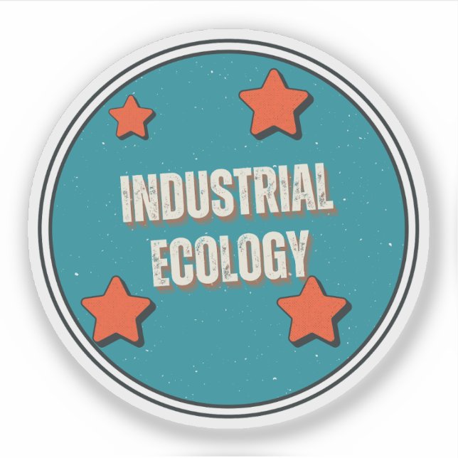 Sticker Écologie industrielle (Devant)