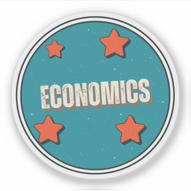 Sticker Économie (Devant)