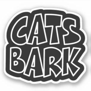 Sticker Écorce de chats