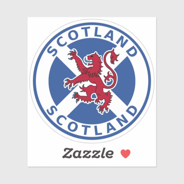 Sticker Écosse (Feuille)