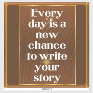 Sticker Écrire votre histoire