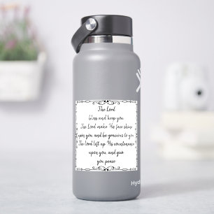 Sticker Écriture biblique Aaron Bénédiction Numb 6:24-26