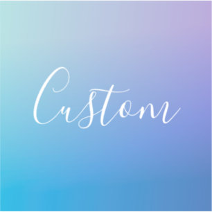 Sticker Écriture de script modifiable moderne   Ombre colo