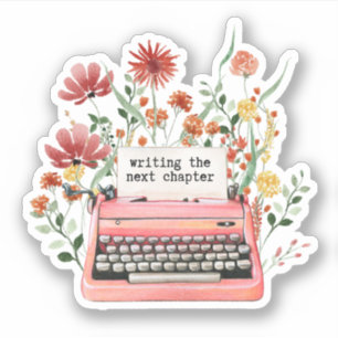 Sticker Écriture du chapitre suivant