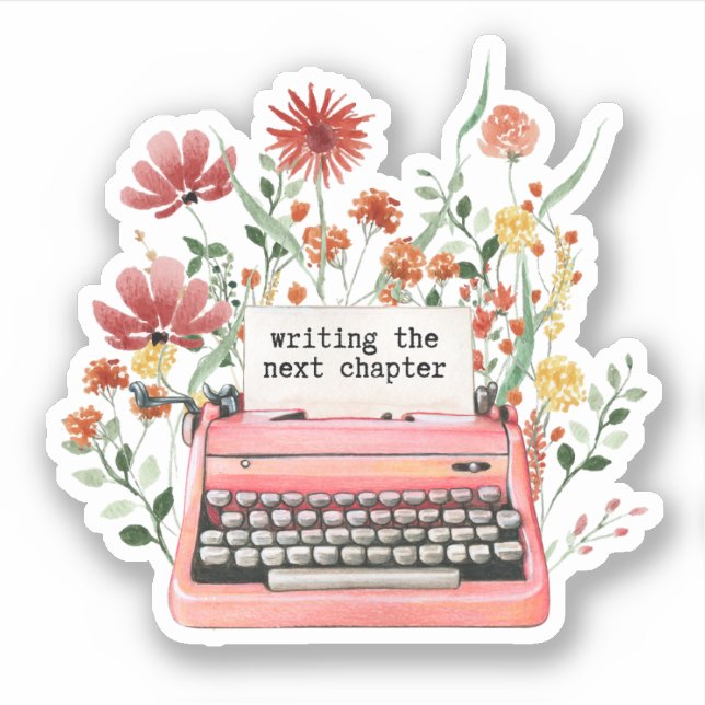 Sticker Écriture du chapitre suivant (Devant)