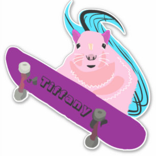 Sticker Écureuil coquin #127 Nom des filles