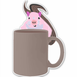 Sticker Écureuil coquin #195