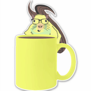 Sticker Écureuil coquin #250