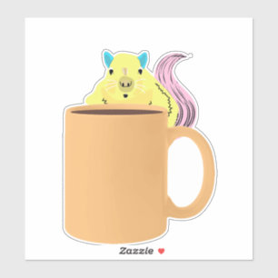 Sticker Écureuil coquin #357