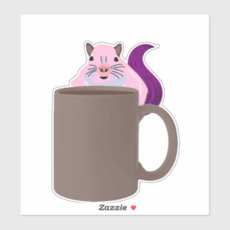 Sticker Écureuil coquin #456