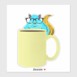 Sticker Écureuil coquin #529