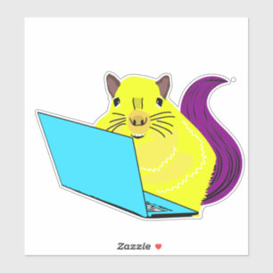 Sticker Écureuil coquin #56