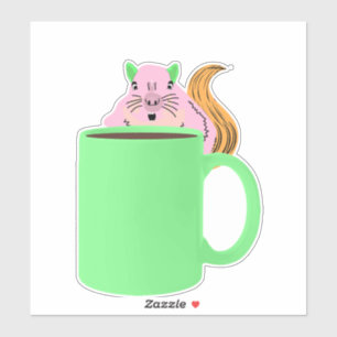 Sticker Écureuil coquin #681