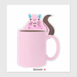 Sticker Écureuil coquin #863