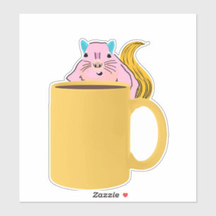 Sticker Écureuil coquin #891