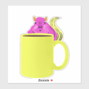 Sticker Écureuil coquin #922