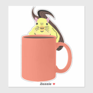 Sticker Écureuil coquin #950