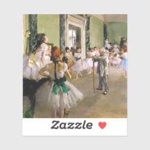 Sticker Edgar Degas La Classe Danse