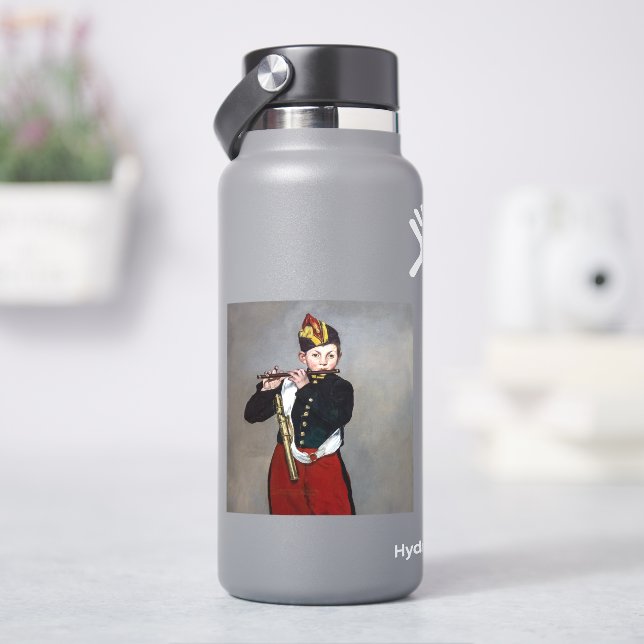 Sticker Edouard Manet - Le Fifer / Jeune Flutiste (HydroFlask)