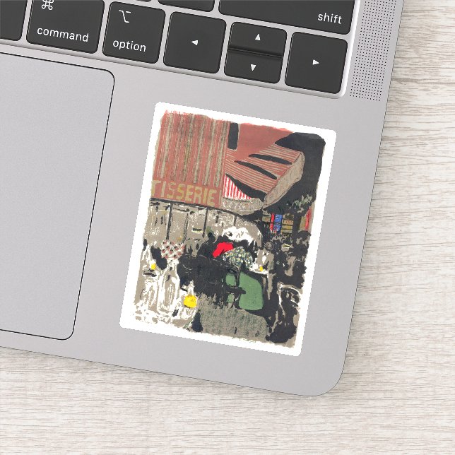 Sticker Edouard Vuillard La Boulangerie (Détail)