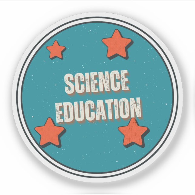 Sticker Éducation scientifique (Devant)