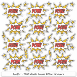 Sticker Effet audio comique Pow