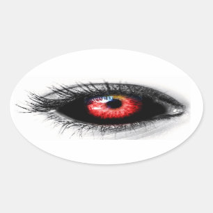 Sticker Éffrayant Halloween Eyeball effrayant