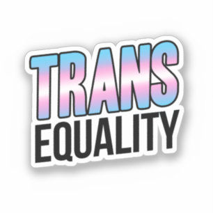 Sticker Égalité Trans