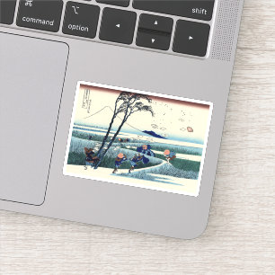 Sticker Ejiri dans la province de Suruga